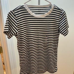 Muji Short Sleeve T-shirt Anti-sweat Rib